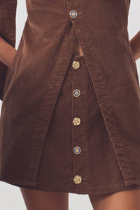 Alessandra Toffee Skirt