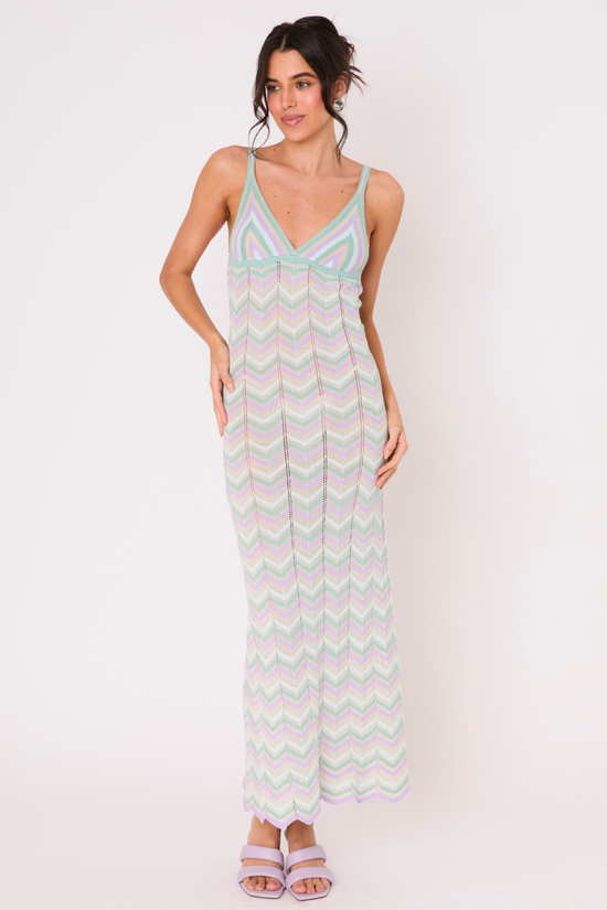 Alaia Mint  Knitted Dress