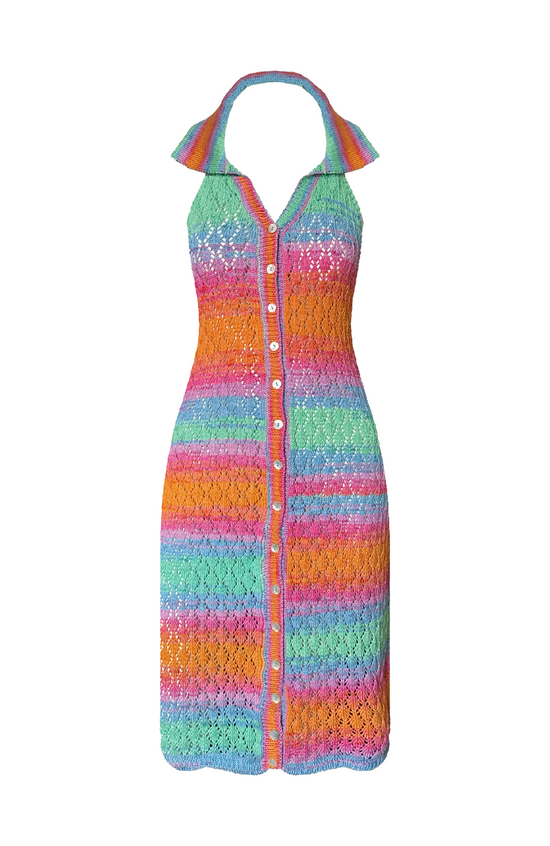 Cielo Multicolor Knitted Dress