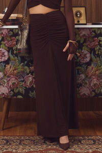 Regina Brown Skirt