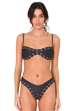 Allegra Black Bikini Bottom