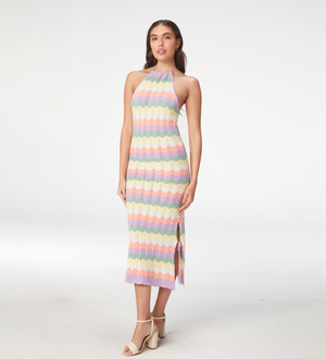 Cornelia Multicolor Pastel Dress