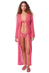 Deborah Long Pink Coverup