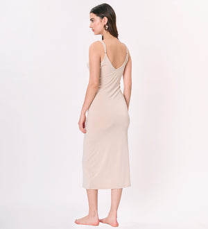 Mila Nude Slip Dress