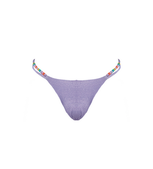 Iris Lilac Shine Bikini Bottom