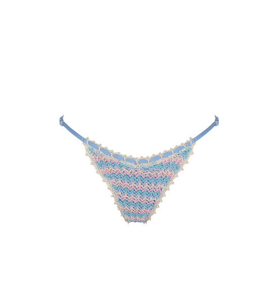 Isabella Light Blue Crochet Bikini Bottom