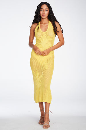 Kiara Yellow Dress