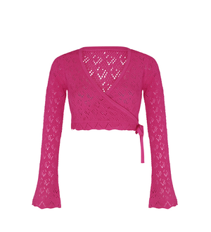 Kaia Fuchsia Knitted Top