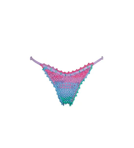 Kendall Multicolor Crochet Bikini Bottom