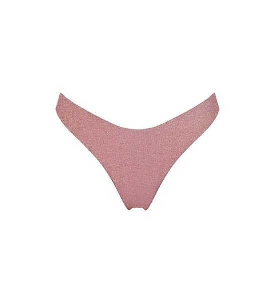 Mina Pink Terry Bikini Bottom