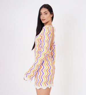 Piper Multicolor Midi Dress