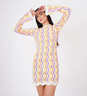 Piper Multicolor Midi Dress