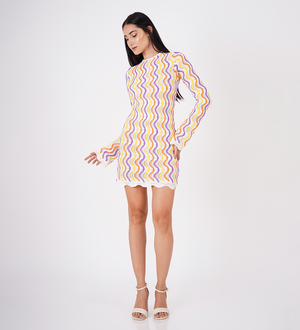 Piper Multicolor Midi Dress