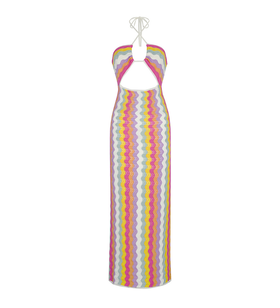 Poppy Multicolor Knitted Dress