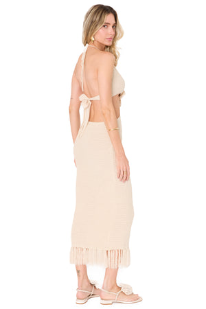 Starla Beige Dress