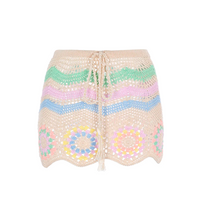 Vivi Crochet Mini Skirt